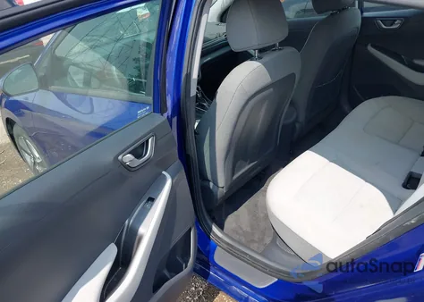 2022 Hyundai Ioniq Hybrid Blue из США, поврежденный, VIN KMHC65LC4NU276675